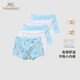 英氏（YEEHOO）兒童5A抗菌純棉內褲禮盒裝男女童