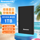 紐曼（Newsmy） 1TB 移動硬盤機(jī)械 Type-C接口 明月時尚版系列 USB3.1 2.5英寸 曜巖黑 高速傳輸 數(shù)據(jù)備份
