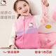 Hello Kitty女童馬甲秋裝2025新款兒童搖粒絨外穿童裝洋氣中大童坎肩馬夾春季 玫紅 513287 130