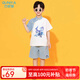 古妮婭敖丙衣服漢服兒童cos服裝男女童國風(fēng)套裝140