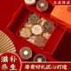 艾妃燕西洋參人參滋補(bǔ)禮盒老年人營(yíng)養(yǎng)品補(bǔ)品送長(zhǎng)輩父母禮品高端送人禮物 特級(jí)西洋參石斛鹿茸紅參高檔禮盒見(jiàn)家長(zhǎng)(中國(guó)紅)