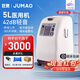 巨貿【順豐速發(fā)】巨貿（JUMAO）醫用級制氧機帶霧化家用老人高原輕音 【5L醫用輕音款】39分貝輕音+氧濃度顯示