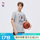 NBA官方2025賽季東區(qū)步行者奪冠紀(jì)念T恤哈利伯頓短袖男女款t恤 灰色(步行者) L