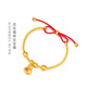 金至尊（3DG Jewellery）吉言福袋寶寶鐲嬰兒滿(mǎn)月金飾黃金手鐲足金手鐲童鐲按克計價(jià) 金重13.54克-多退少補