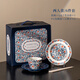 SUCCOHOMEWARE百合香Lily克萊因藍(lán)小眾設(shè)計(jì)感餐具套裝定制高定禮盒陶瓷碗盤整套 百合香2人(高定禮盒)