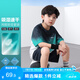 左西男童套裝夏季2025新款兒童速干運(yùn)動服短袖T恤籃球服夏裝 綠色 150