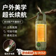 戶外露營燈氛圍燈營地帳篷燈多功能手電筒超長續(xù)航背包掛燈充電燈 墨綠色【裸燈+彩盒+type-c線】 【全新升級露營燈、手電筒兩用】