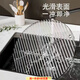 千可包餃子盤(pán)家用食品級餃子簾蓋簾放餃子篦子水餃放置盤(pán)圓形家用托盤(pán) 多功能置物盤(pán)【波紋防粘連丨加固 甄選PET材質(zhì)【2個(gè)】加厚款丨易清