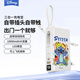 SUPER MOUSE迪士尼可愛(ài)鬼史迪奇充電寶帶插頭自帶線(xiàn)快充10000mAh大容量輕薄卡通可愛(ài)星際怪小巧便攜式移動(dòng)電源