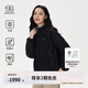 KOLON SPORT/可隆抓絨夾克 男女同款防風(fēng)防潑水戶外露營(yíng)兩面穿外套- LUFJ4WT528-BK 黑色 XL 180/100A