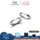 丹尼爾惠靈頓（DanielWellington）dw戒指女 經典玫瑰金色情侶對戒 七夕情人節(jié)禮物送女友男生禮物 經典月光銀+水晶，聯(lián)系客服備注