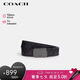 蔻馳（COACH）【品牌直供】男女同款板扣腰帶CY941QBMI5 黑色 七夕禮物