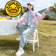 G.DUCKKIDS品牌童裝3-14歲女童秋裝套裝春秋款8兒童外套褲子6女孩洋氣兩件套 灰色 170
