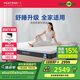 夢百合安安2.0 國家補貼零壓記憶棉獨立彈簧床墊家用護脊床墊子1.8x2米