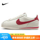 耐克NIKE女子休閑鞋板鞋阿甘鞋CORTEZ新年紅運(yùn)動(dòng)鞋F(xiàn)Z5167-133帆白38