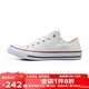匡威（Converse）帆布鞋All Star經(jīng)典低幫白色小白鞋男鞋女鞋常青款休閑情 101000 【Jennie同款】  37