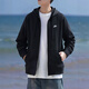耐克（NIKE）外套男士 25春秋季新款運動(dòng)服裝連帽防風(fēng)衣開(kāi)衫衛衣針織透氣夾克 FN3885-010/新到貨/曬圖退5 M 【170】體重110~130斤左右