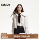 ONLY春夏保暖翻領(lǐng)口袋直筒短款PU夾克外套女|1244PU002 C63 鵜鶘沙色 S (160) 80A