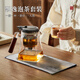 憶壺茶飄逸杯玻璃茶壺套裝耐熱茶具辦公室專用泡茶壺器茶水分離杯