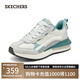 斯凱奇（Skechers）女鞋夏季透氣休閑鞋復(fù)古德訓(xùn)鞋百搭運動鞋軟底阿甘鞋板鞋155450