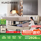 顧家家居現(xiàn)代簡(jiǎn)約儲(chǔ)物床皮床雙人床臥室大床DS8173B【月暮白】1.8m