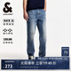 杰克·瓊斯（JACK&JONES）25年男裝夏季直筒牛仔褲男高彈力涼感寬松潮流休閑褲子品牌男褲 E42中牛仔藍(lán) 寬松直筒，卡碼拍小 31 175 W31/L30