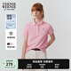 Teenie Weenie【涼感】小熊女裝POLO衫T恤2025夏新款簡約舒適短袖 糖果粉 S