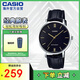 卡西歐（CASIO）大眾指針系列 時尚簡約休閑皮帶防水女士手表LTP-VT01L-1BUDF