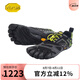Vibram五指鞋男女 晨跑夜跑運(yùn)動(dòng)鞋跑酷健身赤足鞋跑步鞋KMD EVO 黑色男款 43