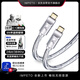 IMPETO 單晶銅鍍銀 Type-C音頻線(xiàn) USB-C雙頭DAC華為蘋(píng)果15/16平板電腦接功放解碼器連接線(xiàn) IMP-2033-1米