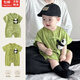 瑜尚臻品嬰兒連體衣夏季哈衣爬服薄款寶寶中國風(fēng)滿月漢服夏裝短爬包屁衣服 【隨機(jī)發(fā)貨-帶熊貓款】 73cm
