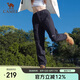 駱駝（CAMEL）軟殼運(yùn)動(dòng)褲防風(fēng)滑雪褲保暖褲登山褲滑雪服冬季加絨厚款  3863 M