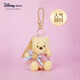 迪士尼（Disney）10周年蝴蝶結(jié)派對系列小熊維尼毛絨掛件包包掛飾鑰匙扣七夕禮物 小熊維尼毛絨掛件