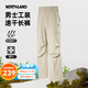 諾詩蘭（NORTHLAND）25夏季新款男士工裝速干長褲戶外防潑彈力寬松潮休閑褲子男