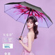 天堂雙層天堂傘防曬遮陽(yáng)防紫外線黑膠太陽(yáng)傘upf50+晴雨傘兩用印制logo 琉璃粉【店長(zhǎng)推薦】雙層超強(qiáng)防曬