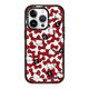 喔屋casetify聯(lián)名HellokittyiPhone16Promax手機(jī)殼蘋(píng)果15Pro新款13女 亞克力黑框[滿(mǎn)屏蝴蝶結(jié)kitty]帶 蘋(píng)果16promax