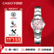 卡西歐（CASIO） STANDARD系列LTP-1241D-4ADF石英表不銹鋼表帶女表粉色表盤 LTP-1241D-4ADF（京倉京配） 33mm