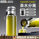 酷蟲(chóng) KUSECT德國(guó)大容量高硼硅玻璃杯防摔防爆耐高溫家用茶水分離杯玻璃水杯 高硼硅玻璃【耐高溫防爆無(wú)異味】 【茶水分離/防燙便攜杯套/提繩】