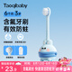 taoqibaby兒童牙刷0到3歲嬰幼兒一歲軟毛寶寶乳牙刷含氟牙刷嬰兒