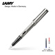 LAMY凌美【進(jìn)口文具】德國(guó)凌美恒星金屬灰色F尖練字正姿鋼筆學(xué)生文具辦公禮品 畢業(yè)禮物企業(yè)團(tuán)購(gòu)