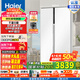 海爾（Haier）國(guó)家補(bǔ)貼20%海爾冰箱大冷凍冰箱621升對(duì)開(kāi)門(mén)大容量雙開(kāi)門(mén)一級(jí)變頻節(jié)能干濕分儲(chǔ)WIFI智控家用電冰箱 BCD-621WLHSS95W9U1