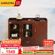國(guó)景家具（GOKENG）茶水柜辦公柜矮柜儲(chǔ)物柜子收納柜資料柜三門