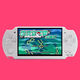 HKGX神奇寶貝游戲機gba口袋妖怪掌機學(xué)生便宜PSP兒童懷舊FC精靈寶可夢(mèng) 皎潔白 4.3寸8G+32G【1萬(wàn)8千游戲】
