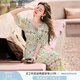 香影（xiangying）波西米亞碎花連衣裙女2025夏裝新款雪紡裙海邊度假民族風(fēng)裙子 果綠 S