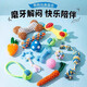 YRYE狗狗玩具磨牙耐咬發(fā)聲自嗨解悶神器寵物玩具泰迪比熊小型幼犬用品 【家福】主圖款(13件套)