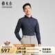 雅戈爾（YOUNGOR）長袖POLO衫男翻領涼感長袖polo滑爽有光澤感抗菌功能商場同款 藏青 L