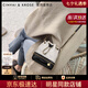 CinvaiKrose輕奢包包女包2025年新款菱格水桶包女士鏈條包單肩斜挎包生日禮物 菱格白【送女友老婆】