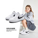 耐克（NIKE）男鞋女鞋童鞋 26春季新款運動(dòng)鞋COURT低幫板鞋透氣魔術(shù)貼休閑鞋 清新黑白104 35