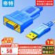 帝特 USB轉RS232串口線母頭 DB9孔數據轉接線電腦com口連接打印線串口通訊調試線 1米DT-5102B