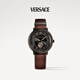 范思哲（VERSACE）瑞表夜光石英男表生日禮物送男友VEBQ00419-42MM巧克力